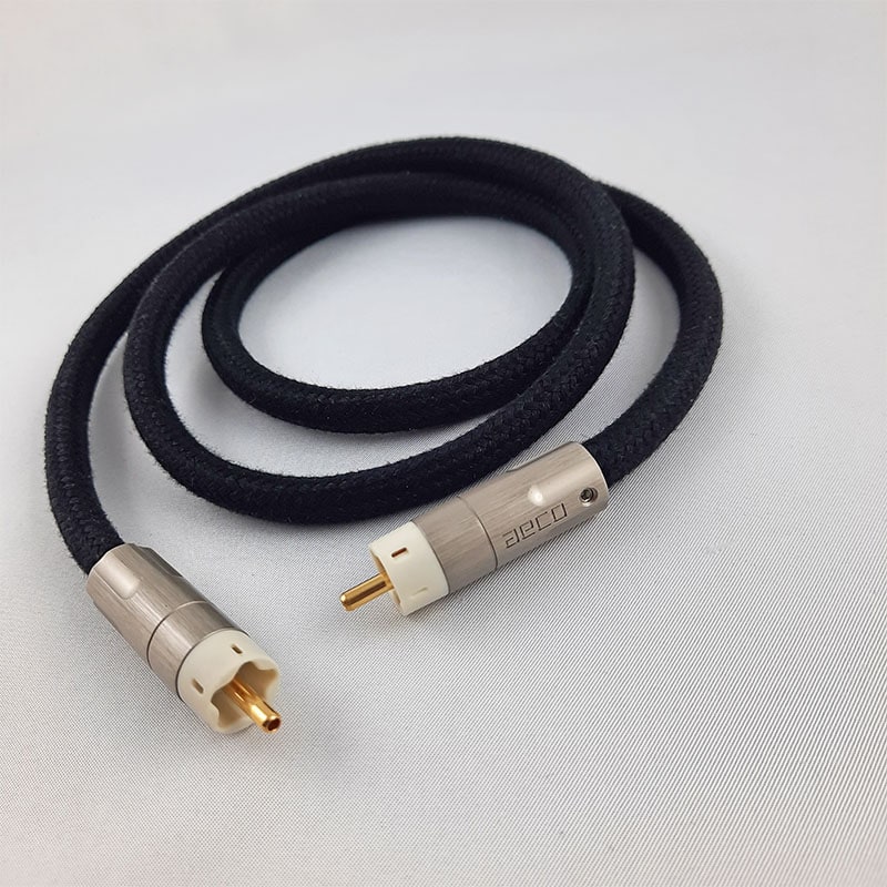 LessLoss C-MARC RCA Interconnect Cable - High-Fidelity Audio Connection