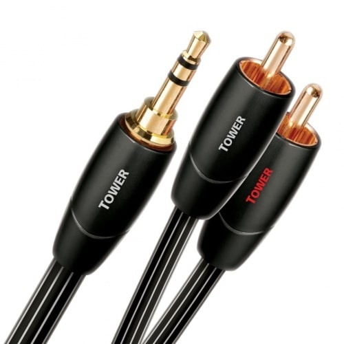 Jack to RCA cables for hifi, smartphones and computers
